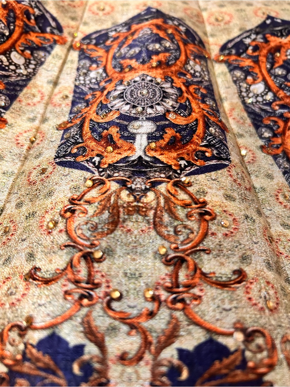 Baroque-Inspired Statement Skirt - Size Small - Picture 13 of 15